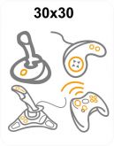 Adesivo Joystick
